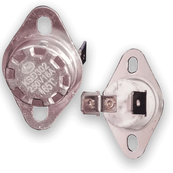 Termostato 165°C 16A 250V KSD302 NC