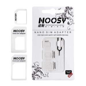 Adaptadores Sim Card 3 En 1, Noosy, Con Llave