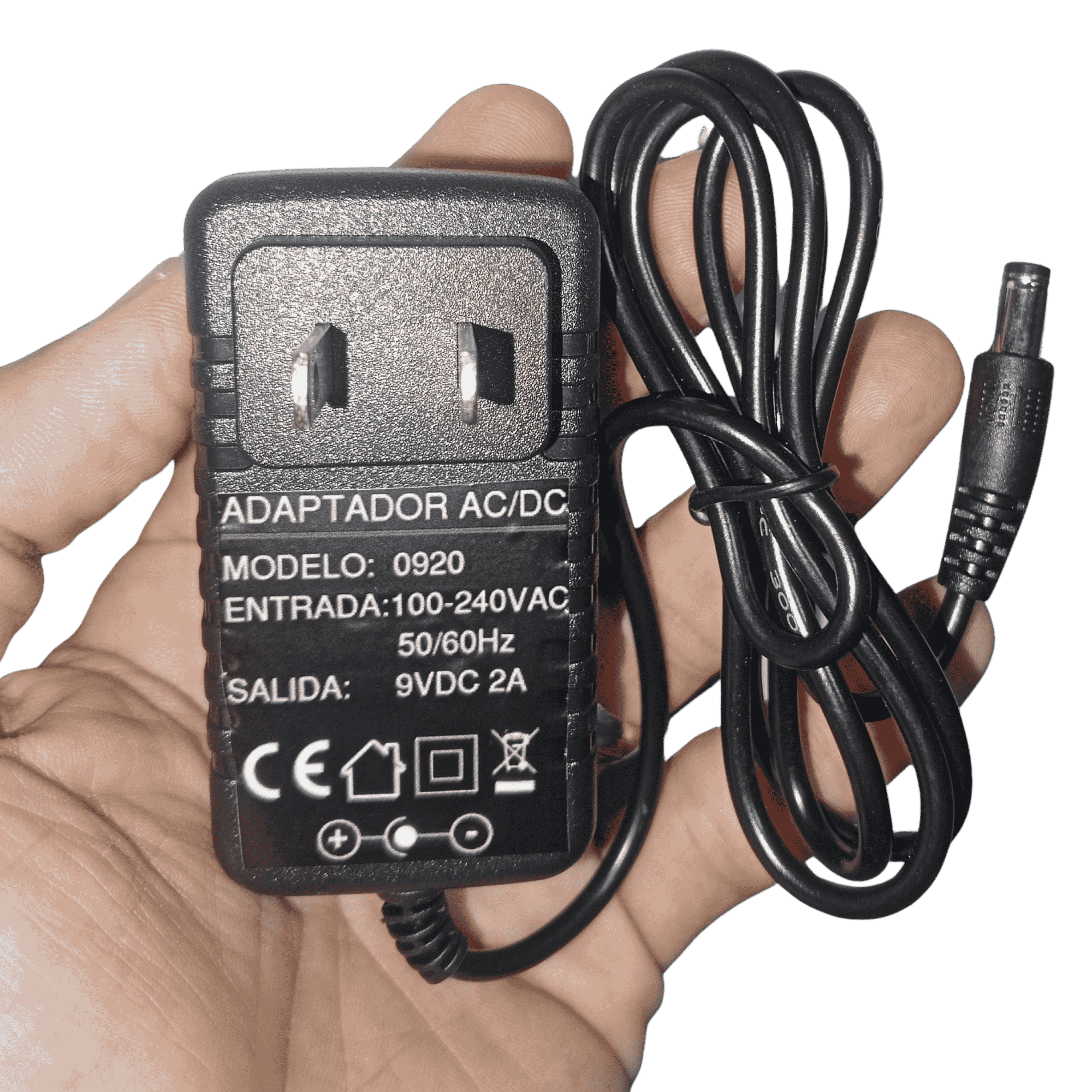 Cargador 9vdc 18w Para Teclado Casio Ma-150