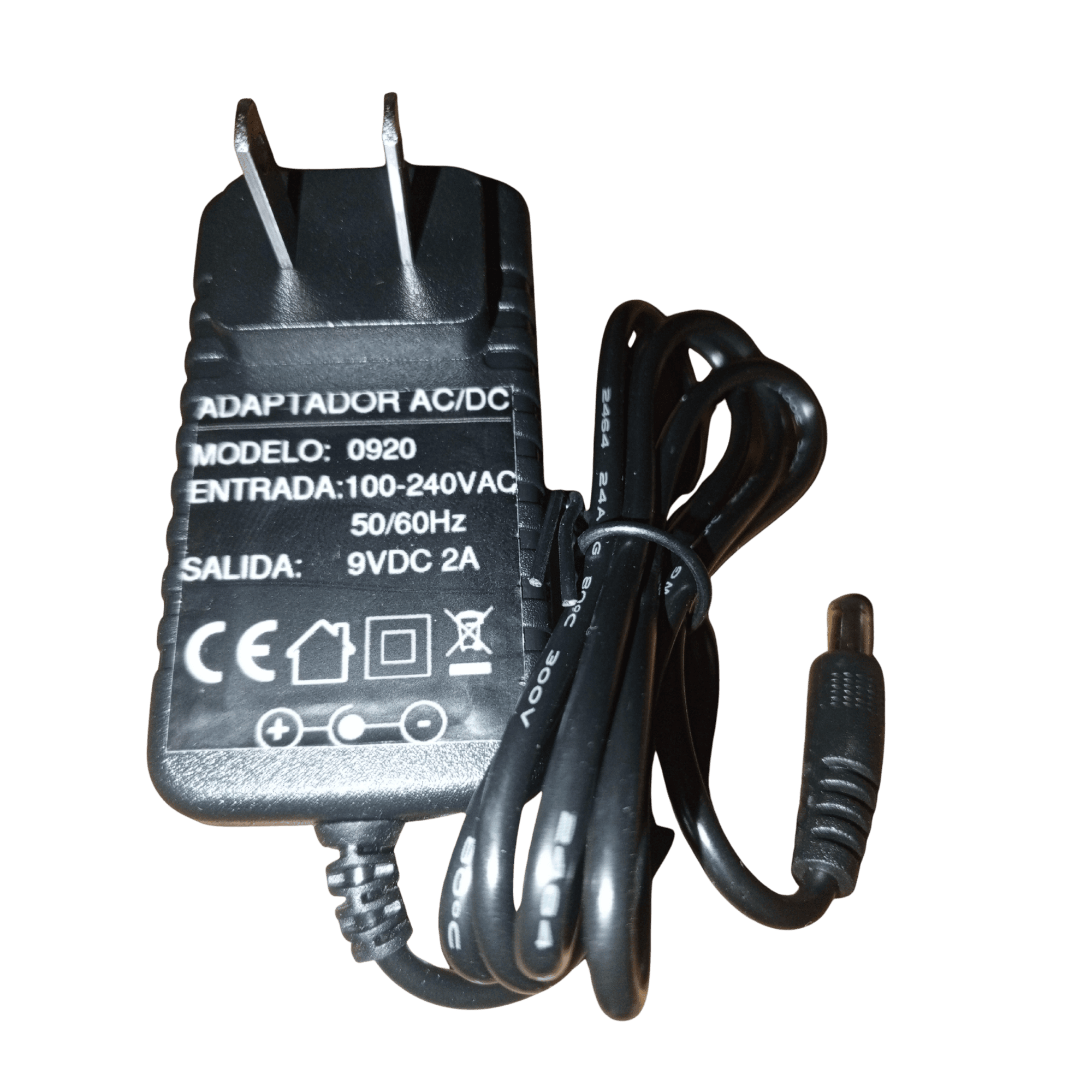 Adaptador de Corriente 9VDC 2000mA 18W